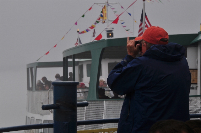 John taking a picture